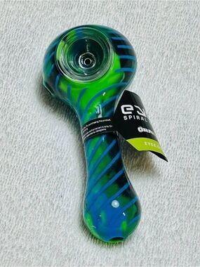 Eyce brand Spiral Spoon Silicone/Glass Hand Piece